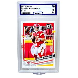 Patrick Mahomes II #149 Panini Donruss MINT 9 Chiefs 2023